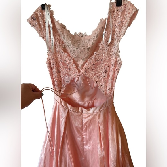 Sherri Hill Blush Evening Dress - Picture 5 of 15